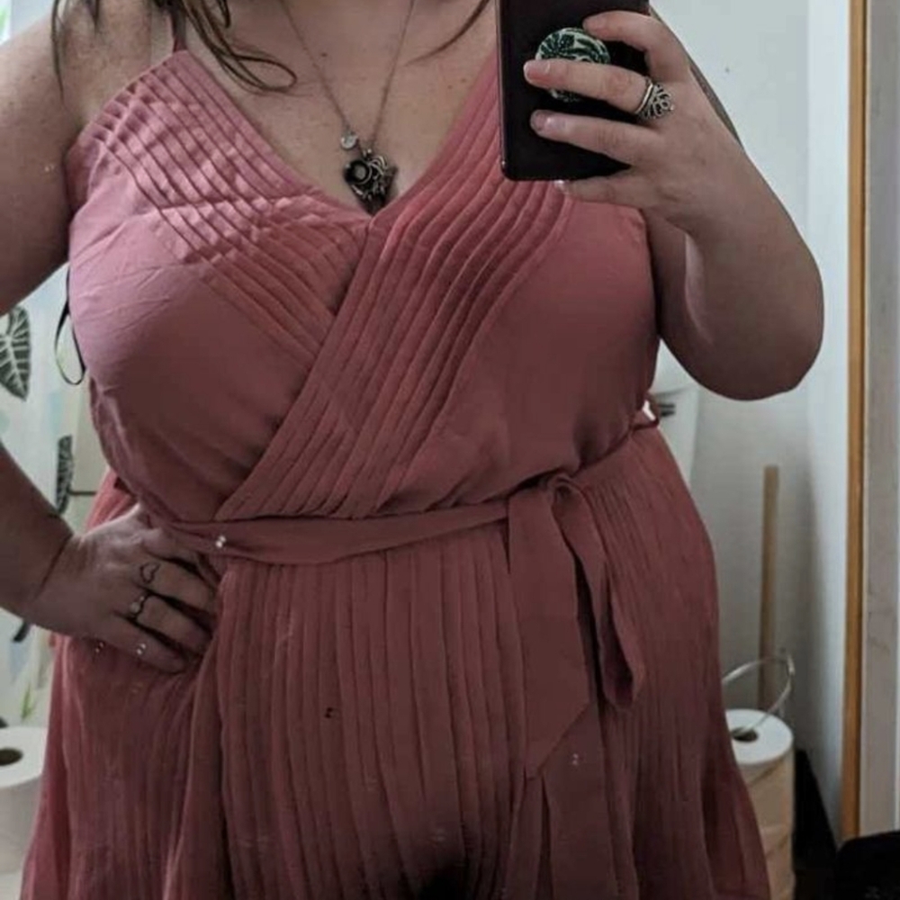 Pink romper